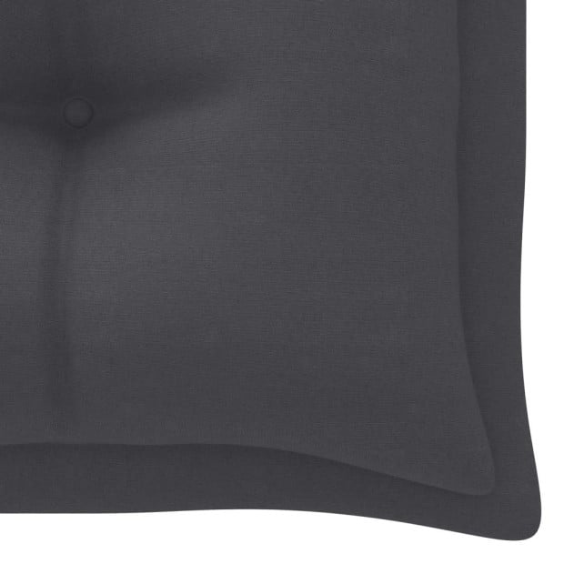 Garden Bench Cushion Anthracite 200x50x7 Cm Fabric Image 4