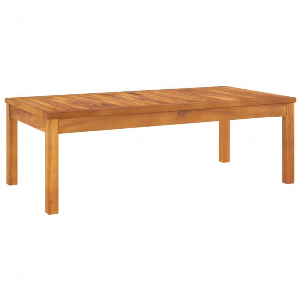 4 Piece Garden Lounge Set With Cushion Solid Acacia Wood Image 7