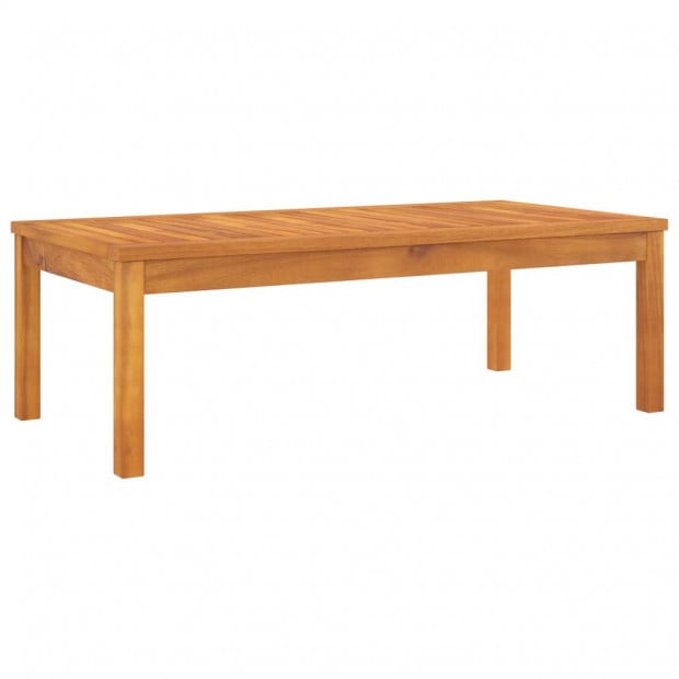 5 Piece Garden Lounge Set Cushion Solid Acacia Wood Image 5