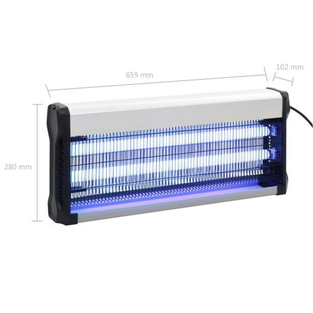 Insect Killer Black Aluminium Abs 40 W Image 10