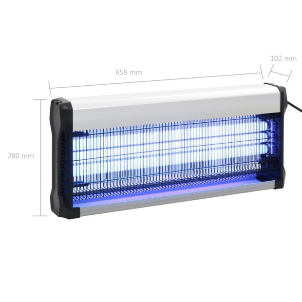 Insect Killer Black Aluminium Abs 60 W Image 10