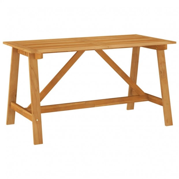 7 Piece Garden Dining Set Solid Acacia Wood Image 8