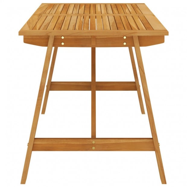 7 Piece Garden Dining Set Solid Acacia Wood Image 10
