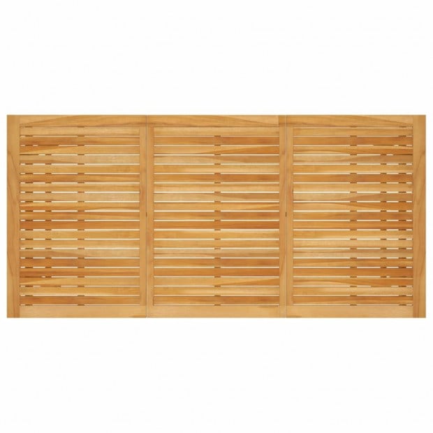 9 Piece Garden Dining Set Solid Acacia Wood Image 11