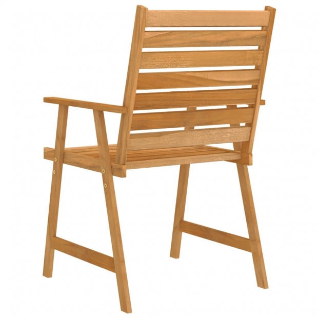 9 Piece Garden Dining Set Solid Acacia Wood Image 7
