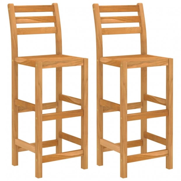3 Piece Outdoor Bar Set Solid Acacia Wood Image 3