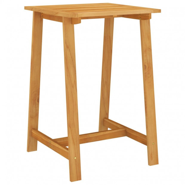 5 Piece Outdoor Bar Set Solid Acacia Wood Image 8