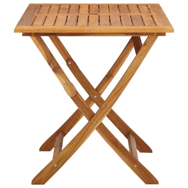 5 Piece Solid Acacia Wood Garden Dining Set Image 5