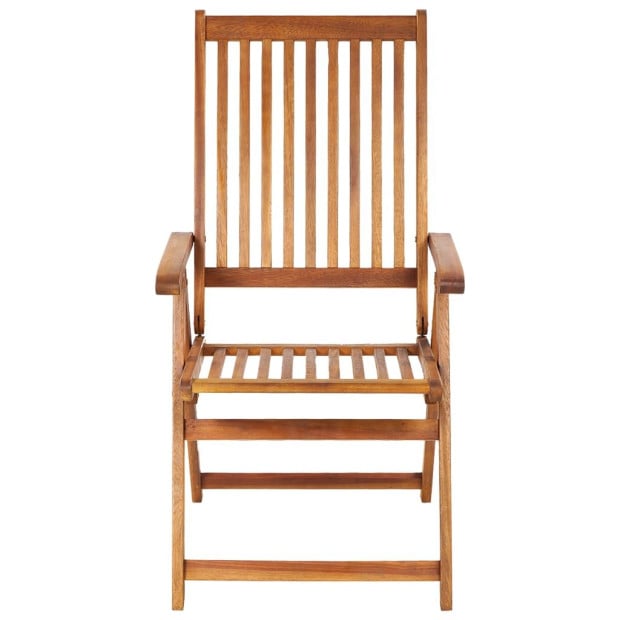 5 Piece Solid Acacia Wood Garden Dining Set Image 9