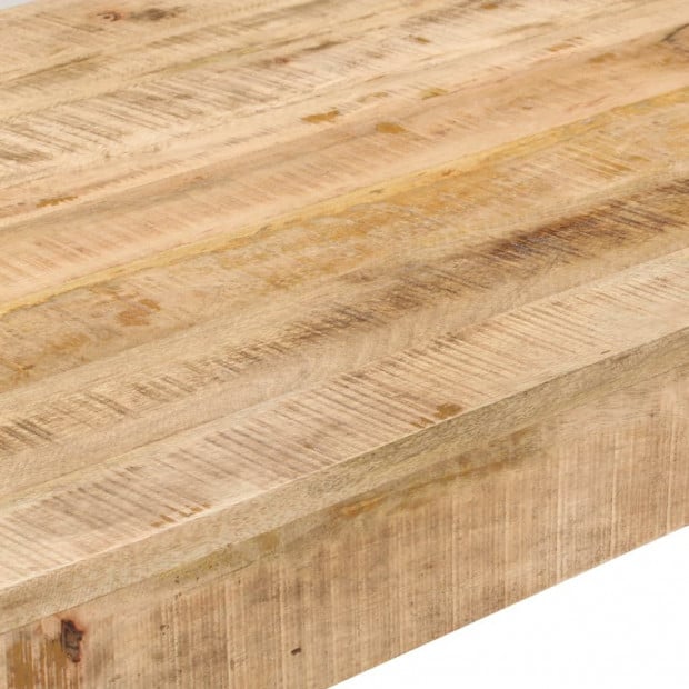 Dining Table 160x80x76 Cm Solid Mango Wood Image 4