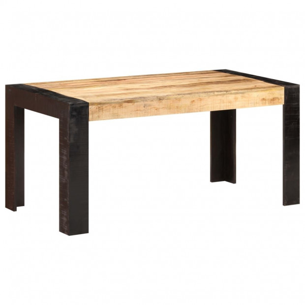 Dining Table 160x80x76 Cm Solid Mango Wood Image 7