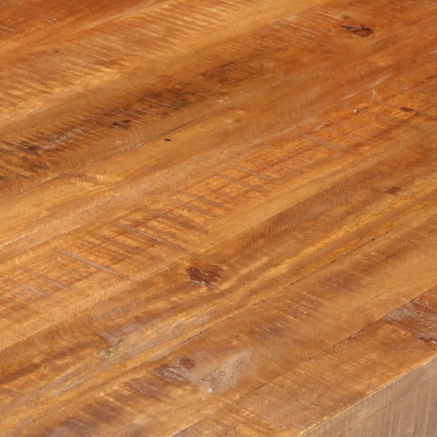 Dining Table 160x80x76 Cm Solid Mango Wood Image 2