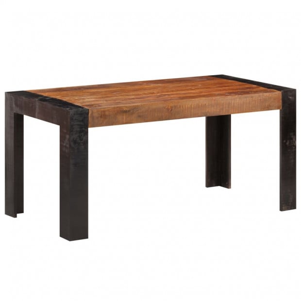 Dining Table 160x80x76 Cm Solid Mango Wood Image 9