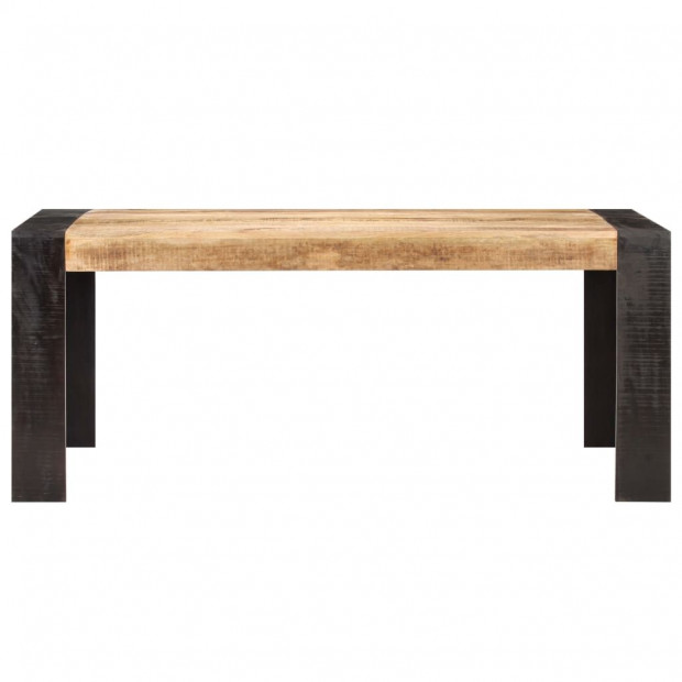 Dining Table 180x90x76 Cm Solid Mango Wood Image 2