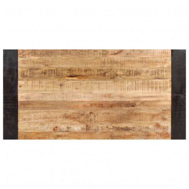 Dining Table 180x90x76 Cm Solid Mango Wood Image 4