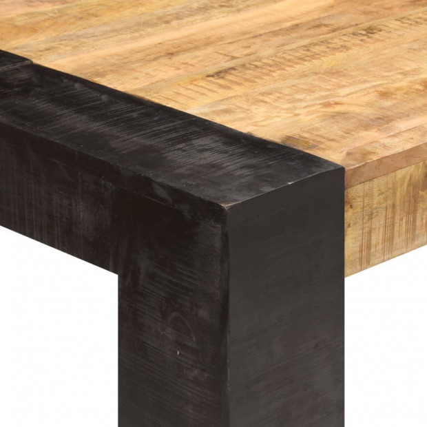 Dining Table 180x90x76 Cm Solid Mango Wood Image 5