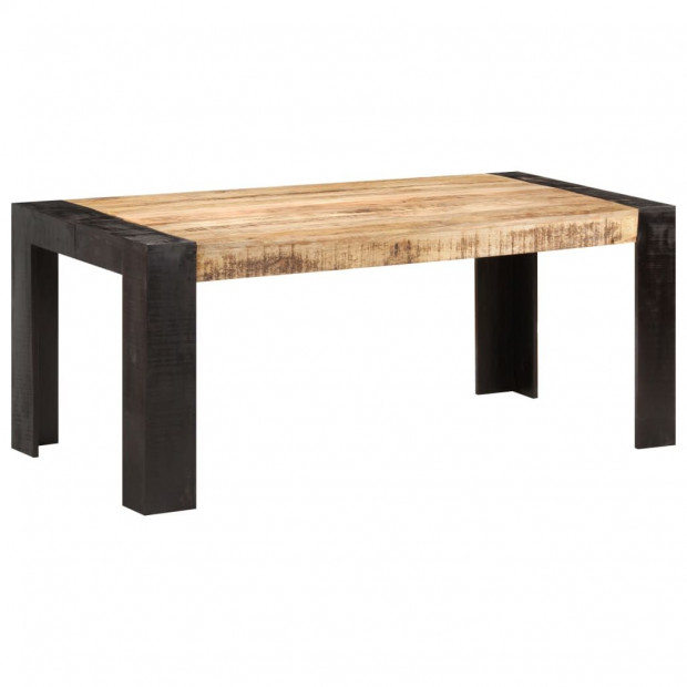 Dining Table 180x90x76 Cm Solid Mango Wood Image 8