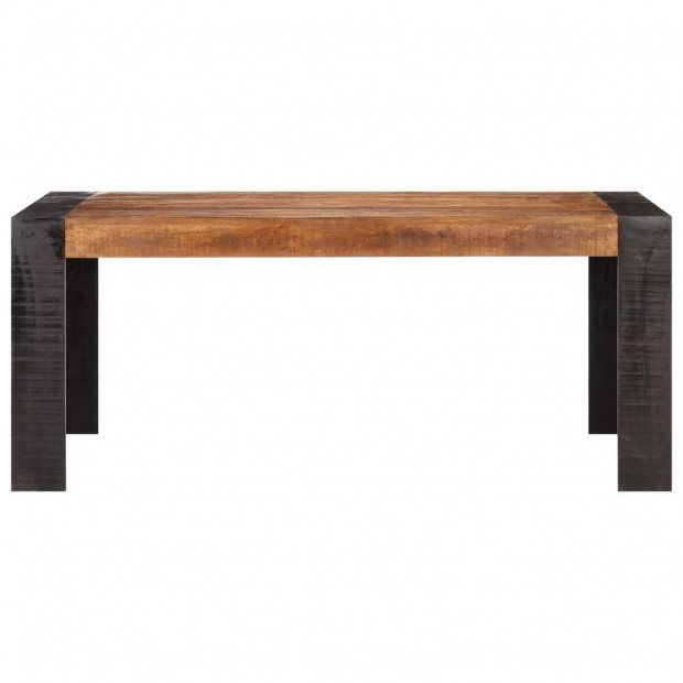 Dining Table 180x90x76 Cm Solid Mango Wood Image 2