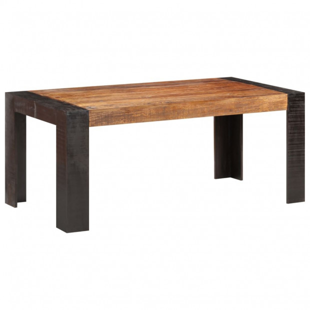 Dining Table 180x90x76 Cm Solid Mango Wood Image 9