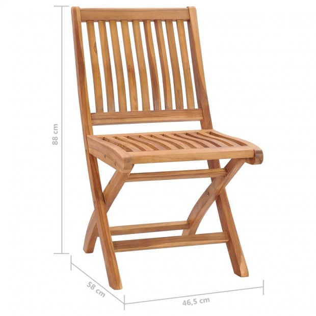 2 Pcs Garden Chairs Anthracite Cushions Solid Teak Wood Image 11