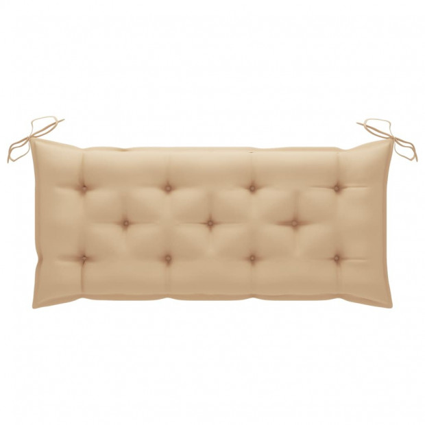 Garden Bench With Cushions 240 Cm Solid Acacia Wood Image 6