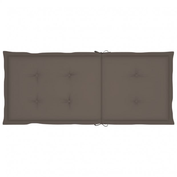 Rocking Chair With Cushions Grey Acacia Solid Wood Image 7