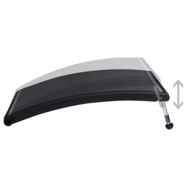 2x Curved Pool Solar Heating Panels 110 x 65cm Image 4