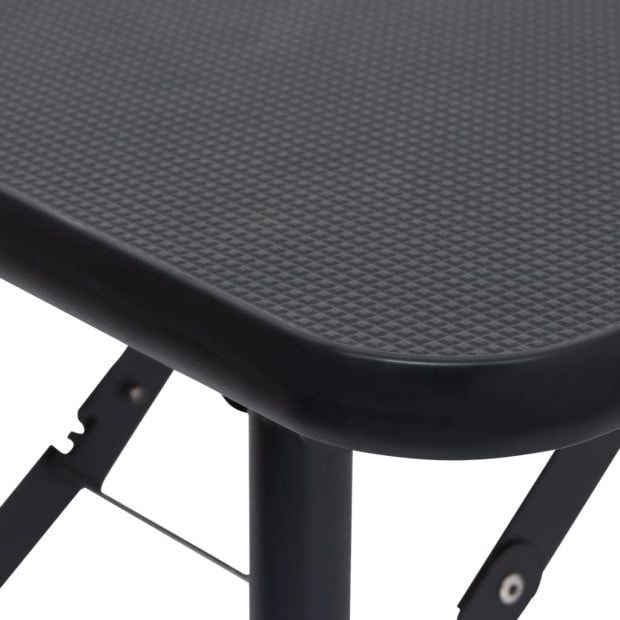 Adjustable Dog Grooming Table With 1 Loop And Basket Image 9