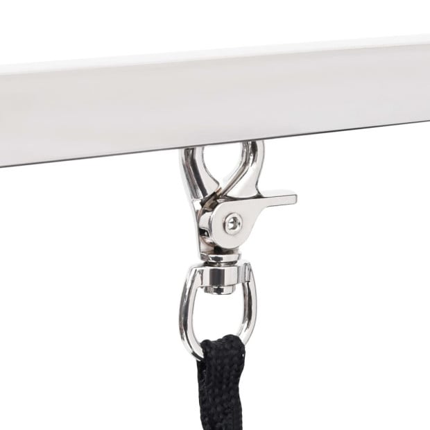Dog Grooming Adjustable Table With 2 Loops And Basket Image 7