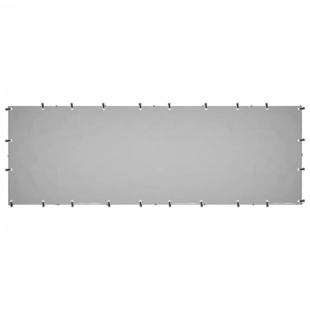 Dog Kennel Silver 330x110x110 Cm Steel Image 4
