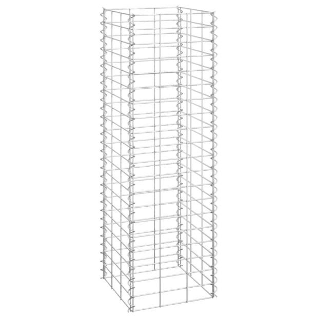 Gabion Raised Garden Beds 3 Pcs 30x30x100 Cm Iron Image 3