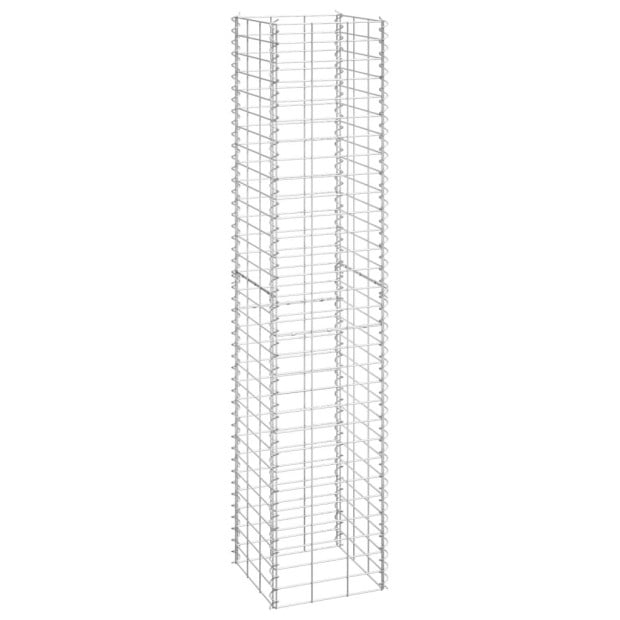 Gabion Raised Beds 3 Pcs 30x30x150 Cm Iron Image 3