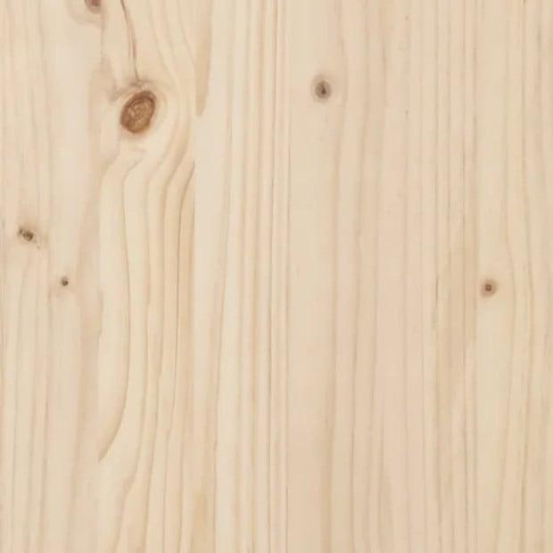 Monitor Stand 100x27x15 Cm Solid Wood Pine Image 7
