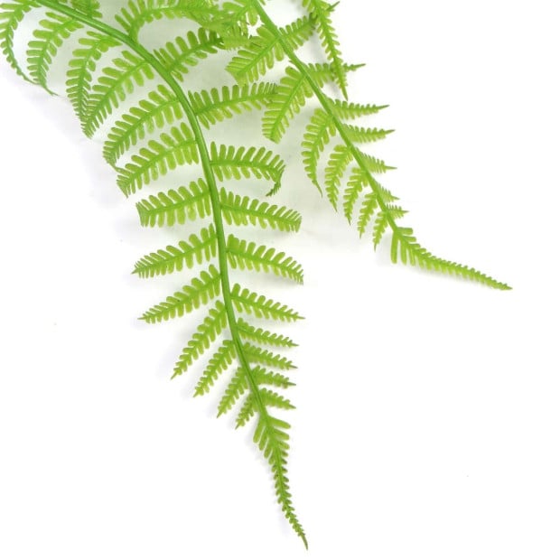 Hanging Fresh Green Boston Fern UV Resistant 80cm Image 7