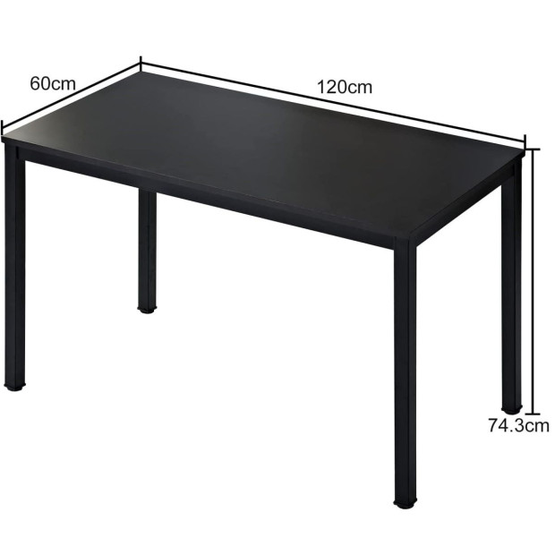 Heavy Duty Foldable Office Computer Desk 120cm