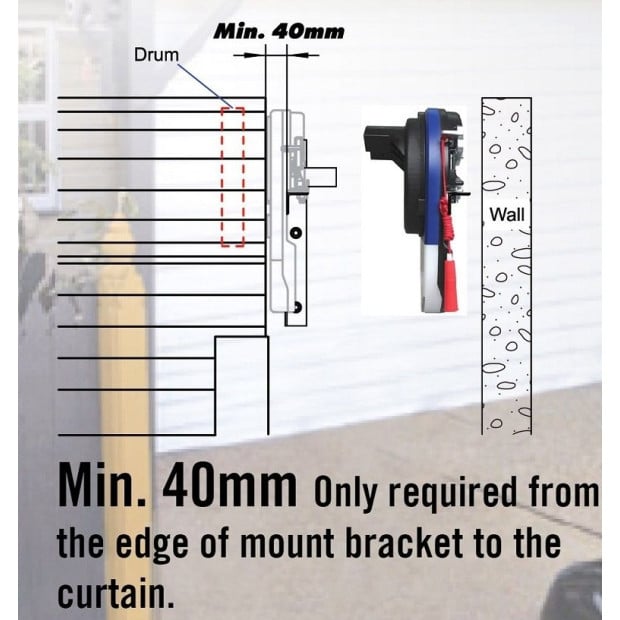 Automatic Garage Roller Door Motor - 500n Max Image 6
