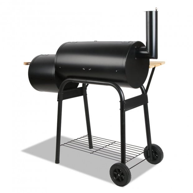 2-in-1 Offset BBQ Smoker Image 6