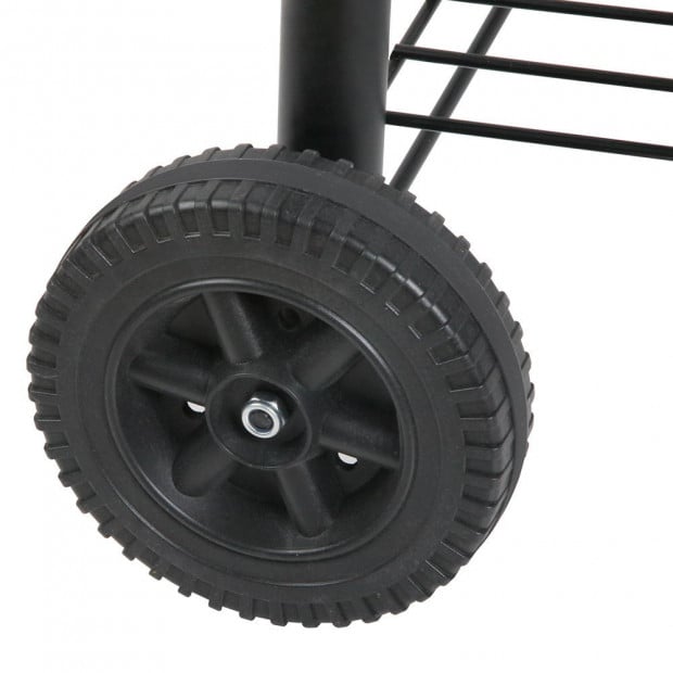 2-in-1 Offset BBQ Smoker Image 2