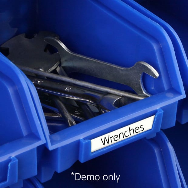 30 Bin Wall Mounted Storage Rack Image 5