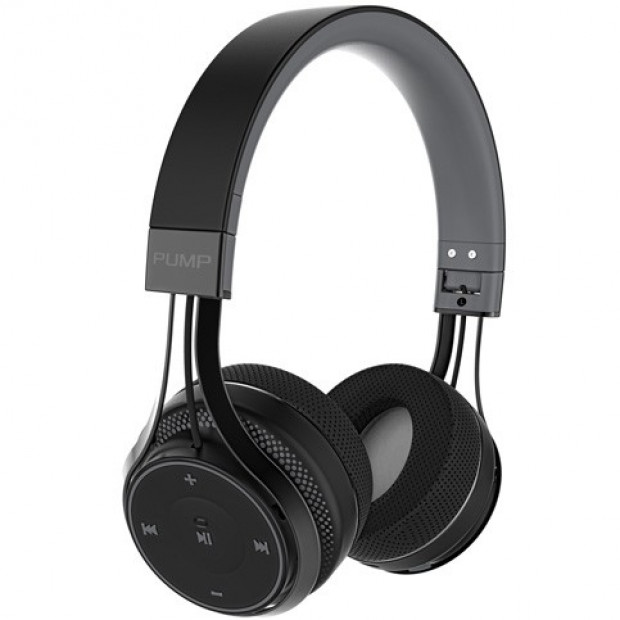 BlueAnt Pump Soul On Ear Wireless Bluetooth Headphones - Black