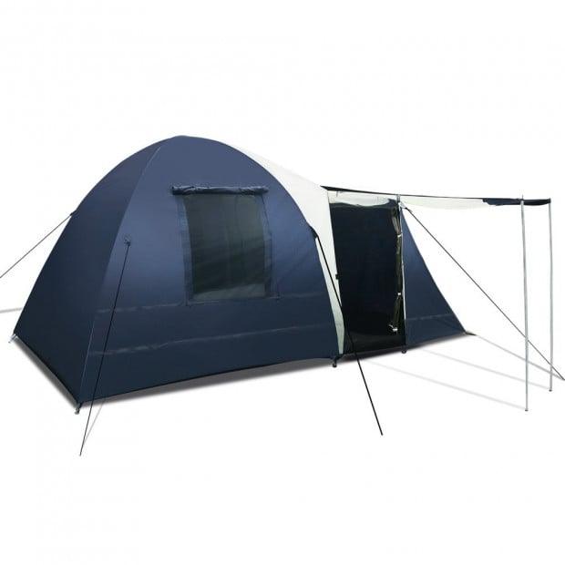 8 Person Camping Dome Tent - Blue