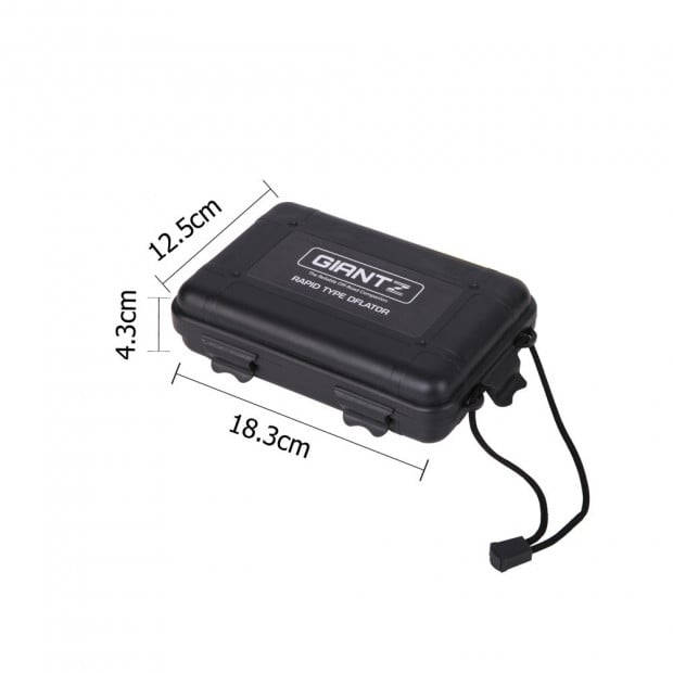 2-IN-1 Tyre Gauge & Deflator Black Image 3