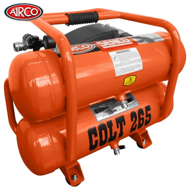 Airco Colt Air Compressor 16 Litre Twin Tank - 2.0HP - 217 L/Min