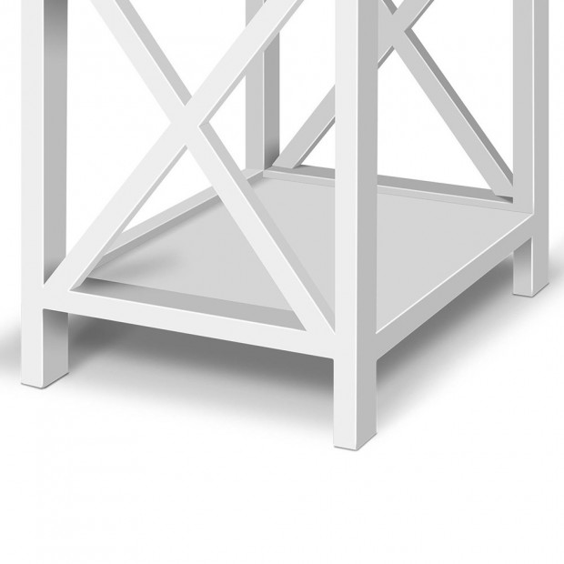 Timber Bedside Side Table  Image 6