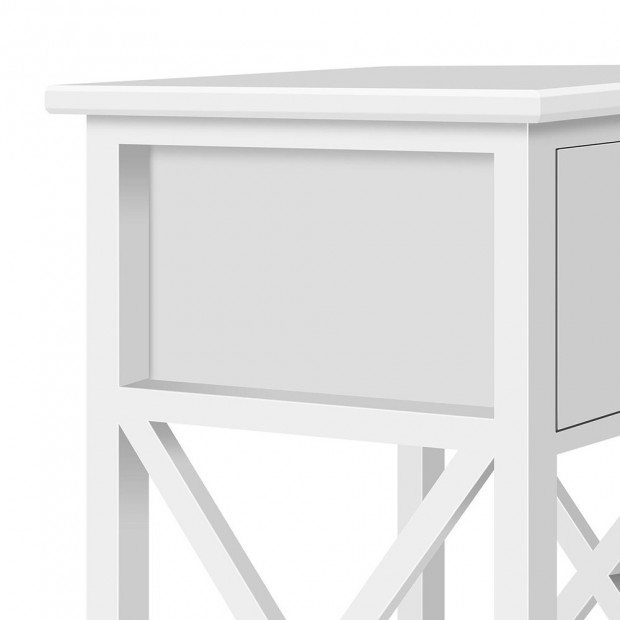 Timber Bedside Side Table  Image 7