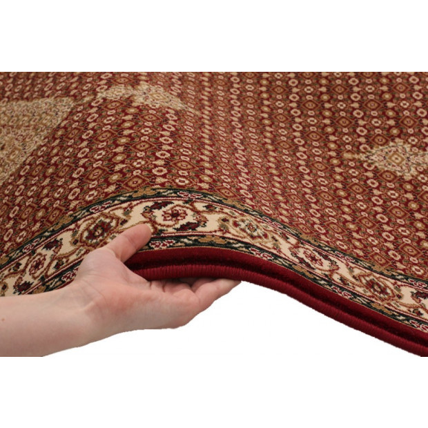 Stunning Formal Oriental Design Rectangular Floor Rug Red Image 2