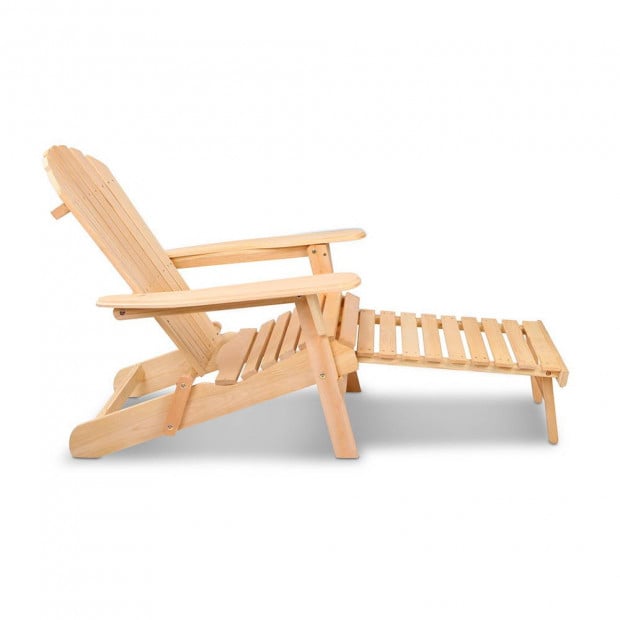Adirondack Chair Set - Natural Image 10
