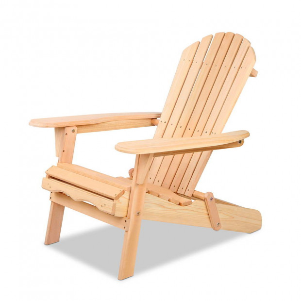 Adirondack Chair Set - Natural Image 8