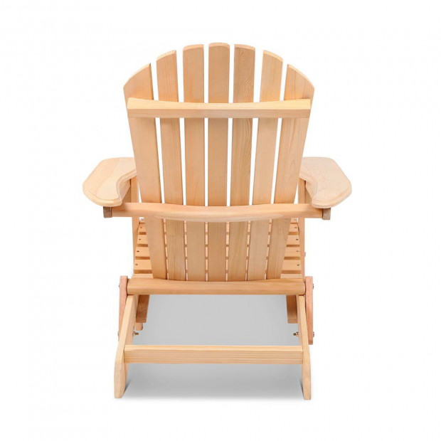 Adirondack Chair Set - Natural Image 6