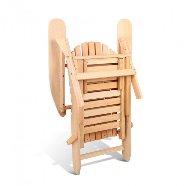 Adirondack Chair Set - Natural Image 5